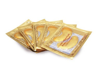 10pcs 5packs Gold Crystal Collagen Eye Mask Eye Patches Eye Mask For Face Care Dark Circles Remove Gel Mask For The Eyes Ageless